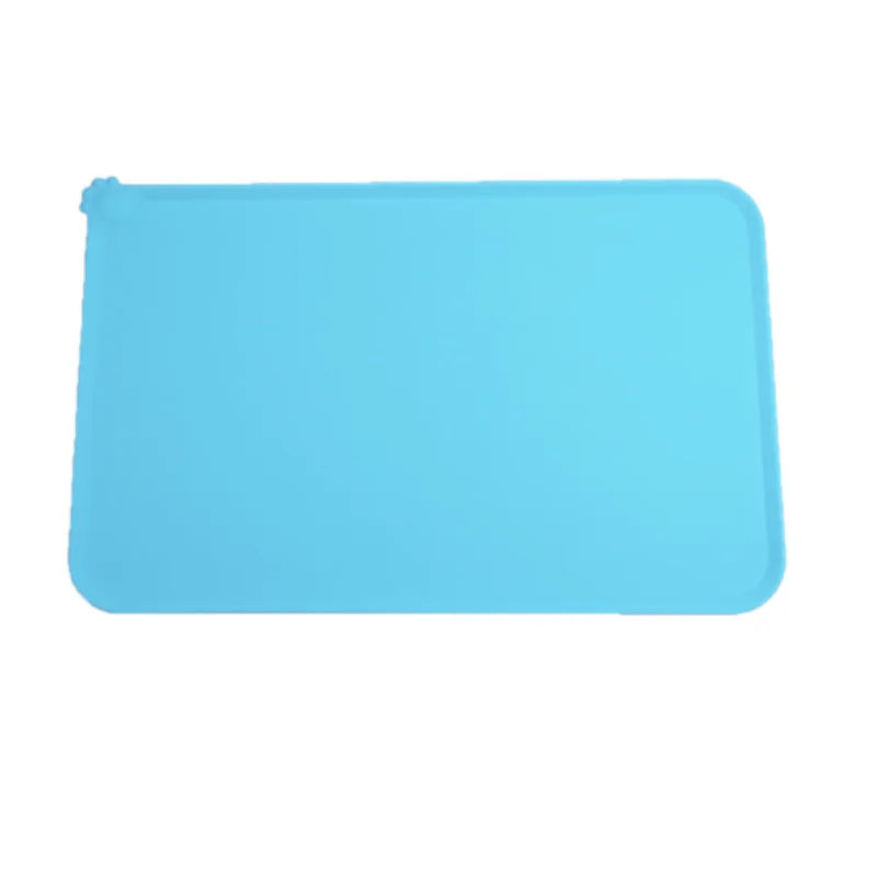Waterproof non-slip silicone pet feeding mat for Dogs and Cats