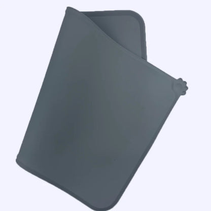 Waterproof non-slip silicone pet feeding mat for Dogs and Cats