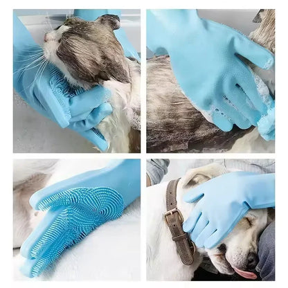 Silicone grooming for dogs and Cats