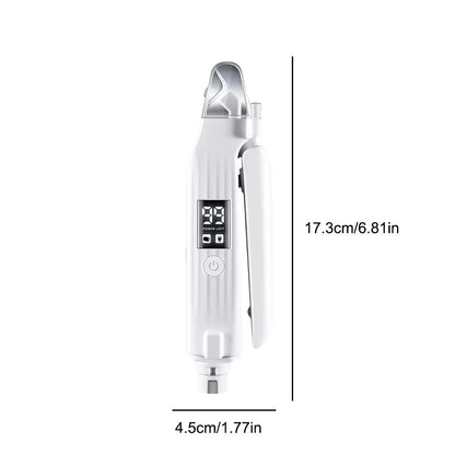 2-in-1 electric pet nail trimmer and grinder with LED light