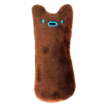 Catnip plush toy for Cats and Kittens -Brown