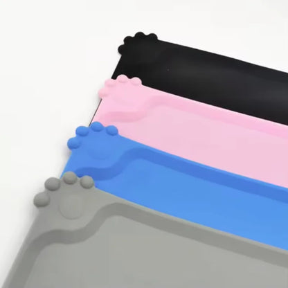 Waterproof non-slip silicone pet feeding mat for Dogs and Cats 